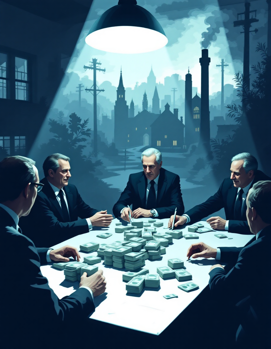 Tobacco Industry Influence Illustration